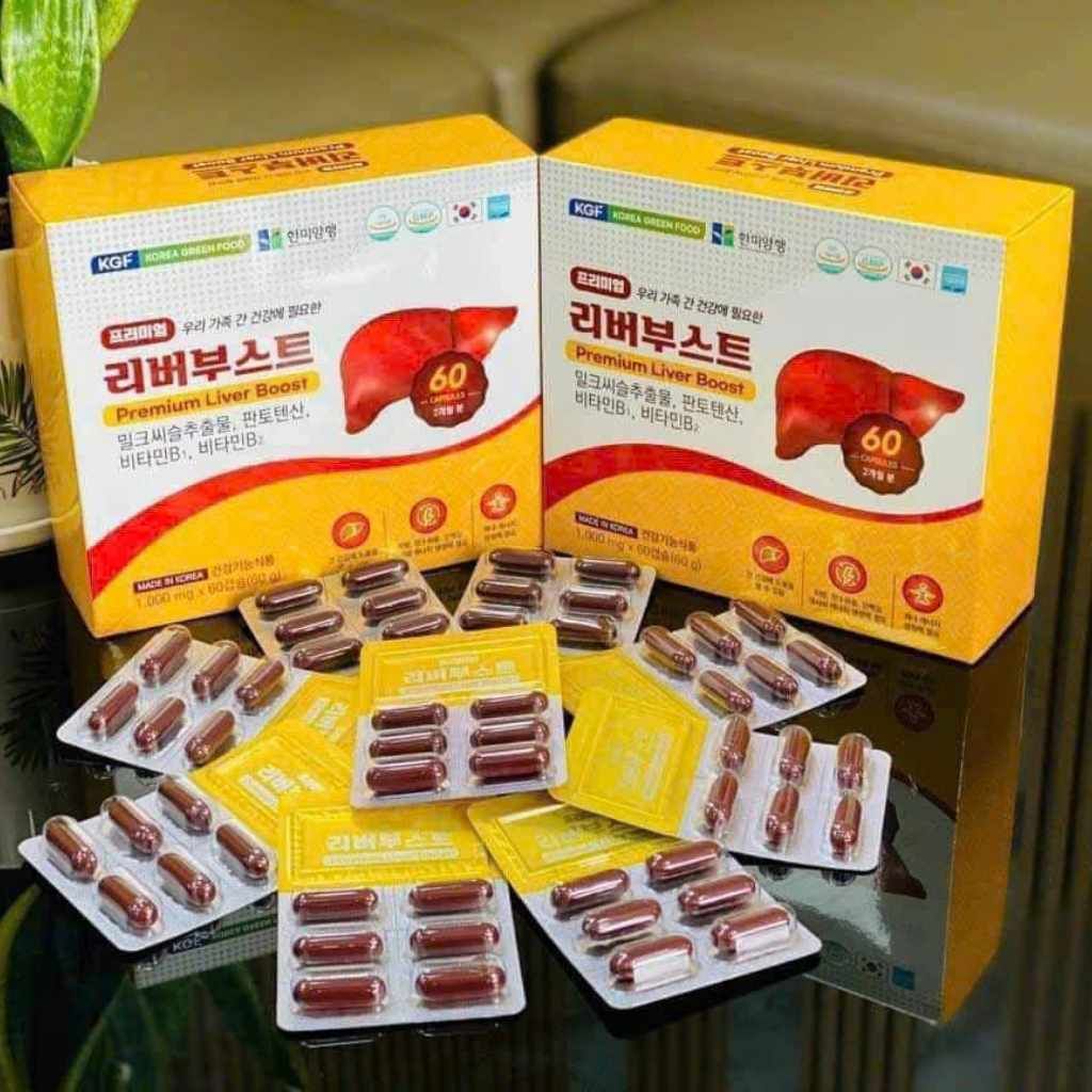 Viên Uống Thải Độc Gan Premium Liver Boost BKHEKR-9168