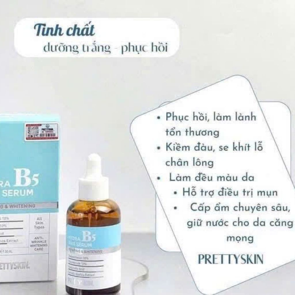 Serum B5 Pretty Skin cấp ẩm dưỡng trắng BKHEKR-9177
