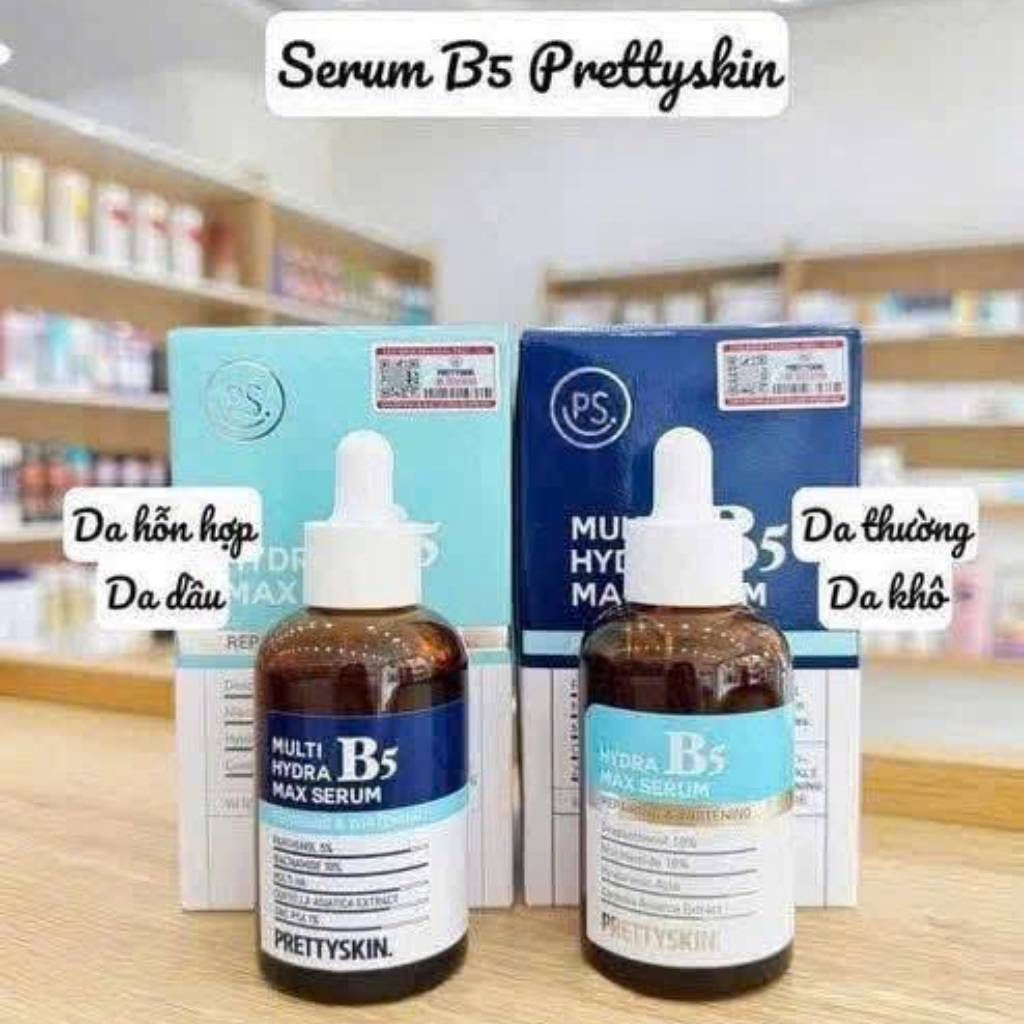 Serum B5 Pretty Skin cấp ẩm dưỡng trắng BKHEKR-9177