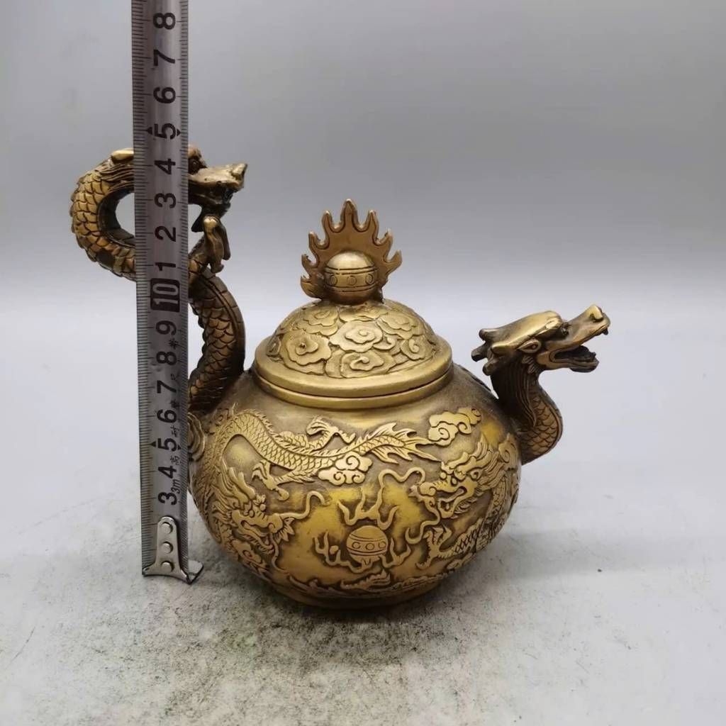Hũ đồng Song Long Chầu Ngọc BKMECN-9132