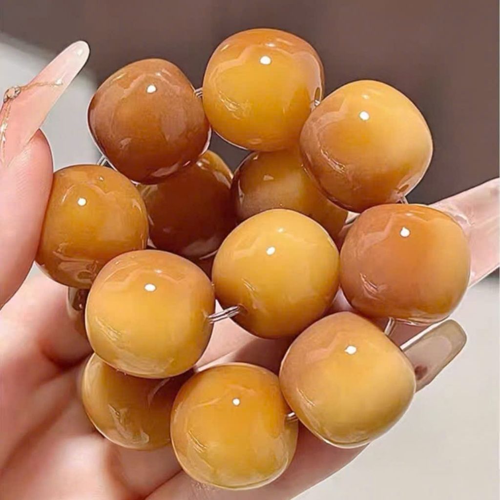 Chuỗi hạt tay bồ đề tự nhiên dáng trụ cổ điển BKSTCN-9193