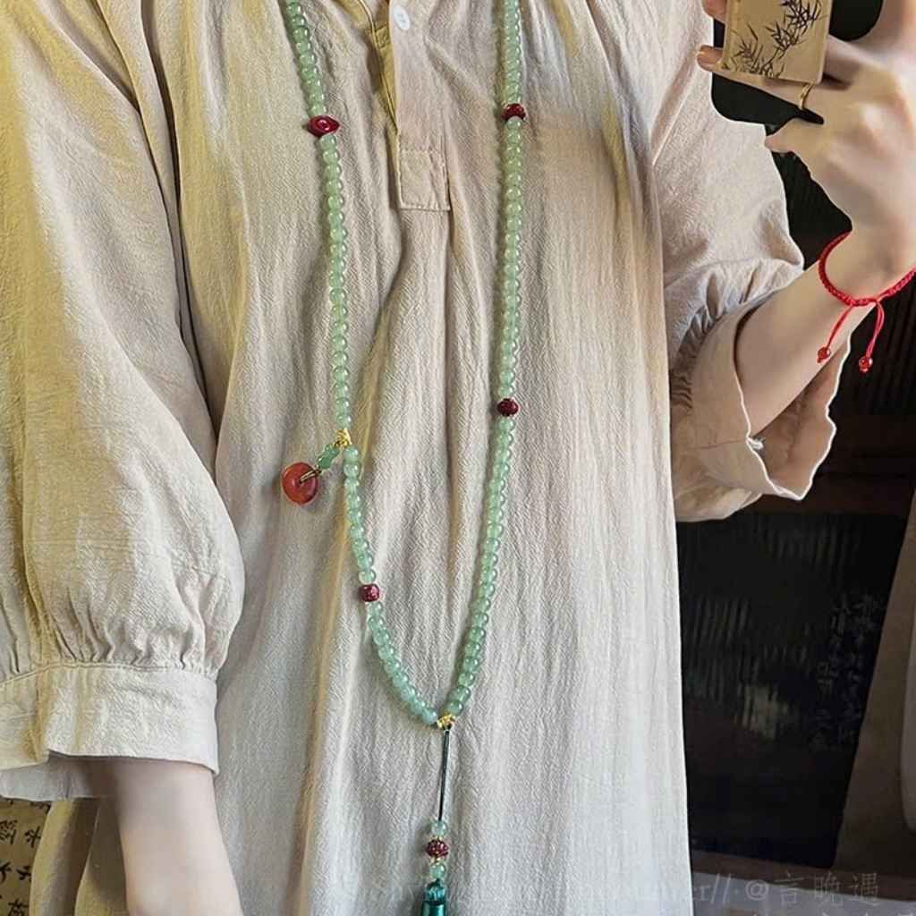Dây chuyền chu sa kết hợp lưu tô BKSTCN-9203