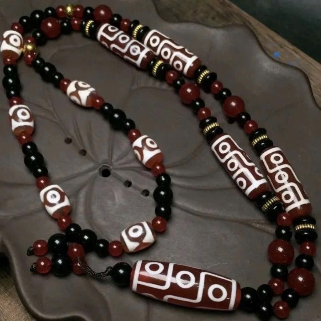 Dây chuyền Tây Tạng Dzi BKSTCN-9211