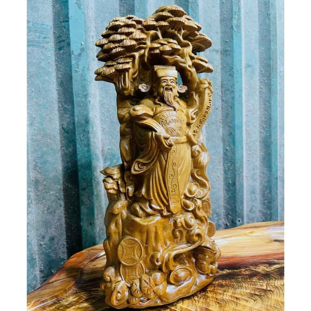Thần tài gỗ bách xanh thơm BKWOVN-9180