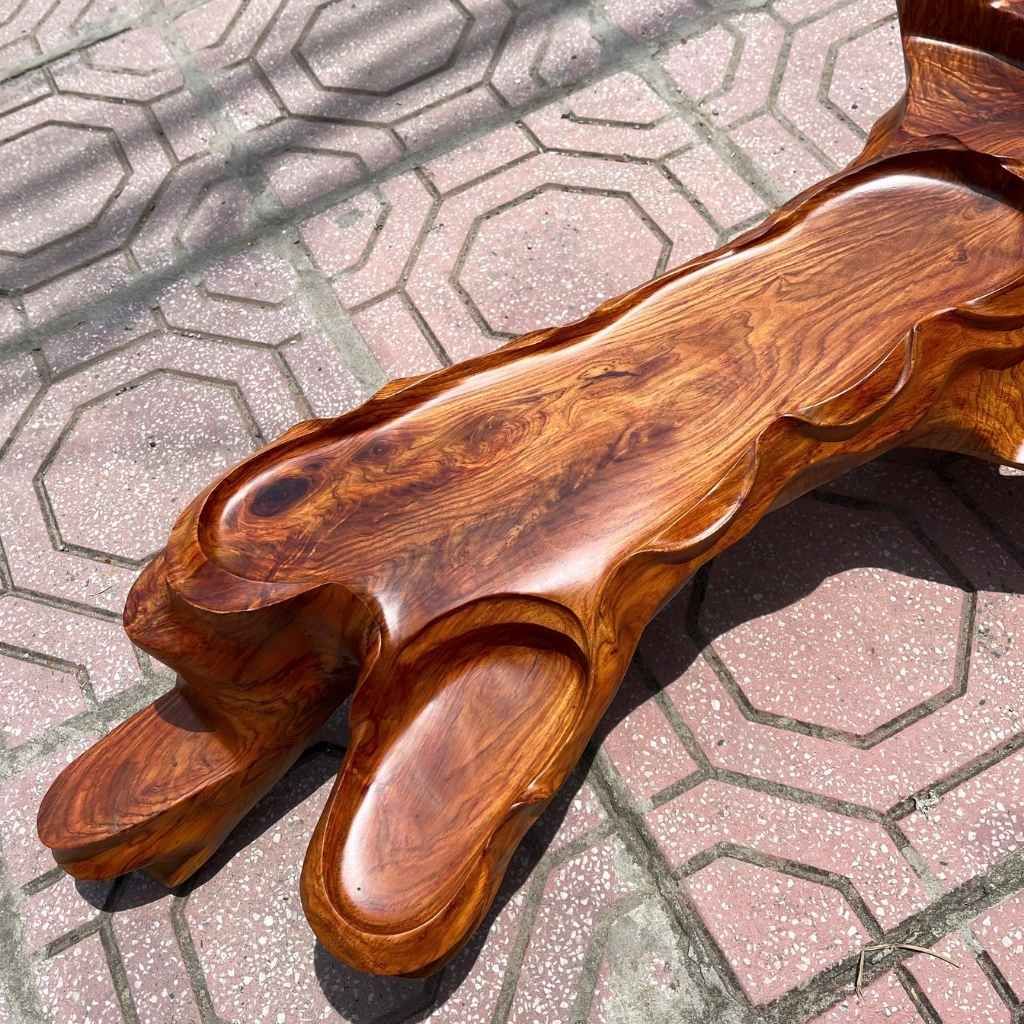 Bàn trà gỗ sưa Bắc liền khối BKWOVN-9184