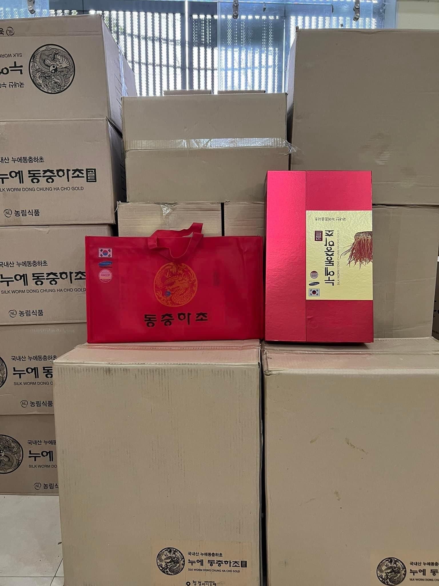 ĐÔNG TRÙNG HẠ THẢO HỘP GỖ ĐỎ-GỖ TRẮNG-GỖ ĐEN-GỖ VÀNG