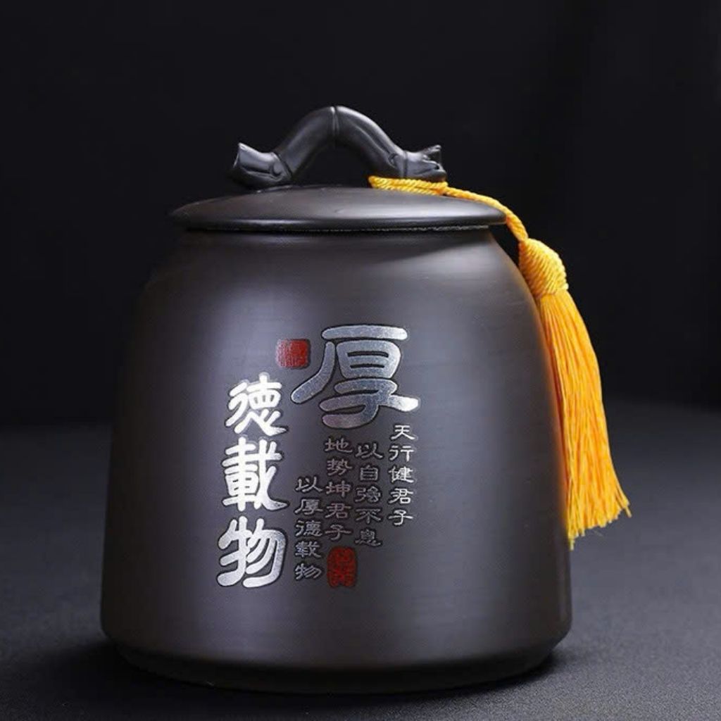 Hũ đựng trà tử sa cao cấp BKCECN-9098