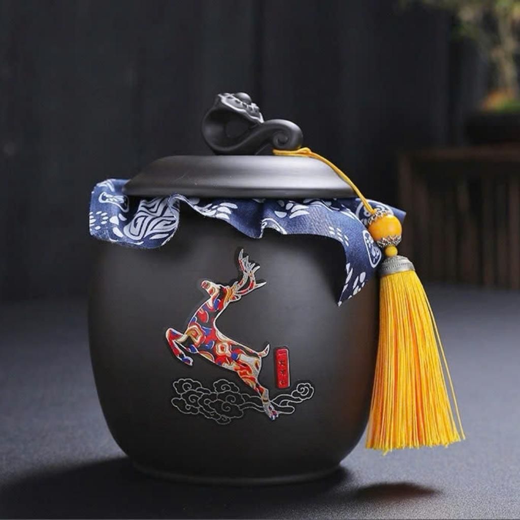 Hũ đựng trà tử sa cao cấp BKCECN-9098