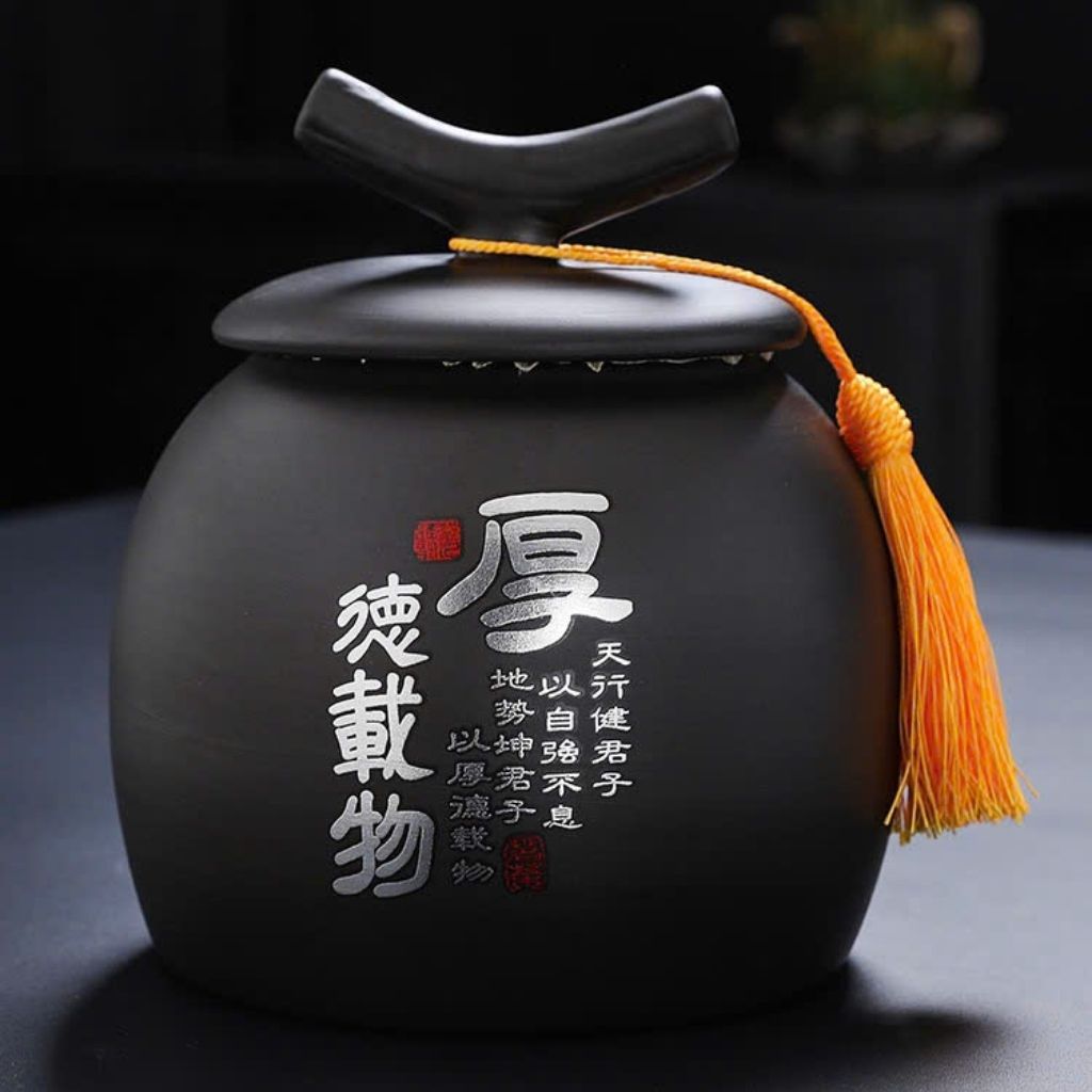 Hũ đựng trà tử sa cao cấp BKCECN-9098
