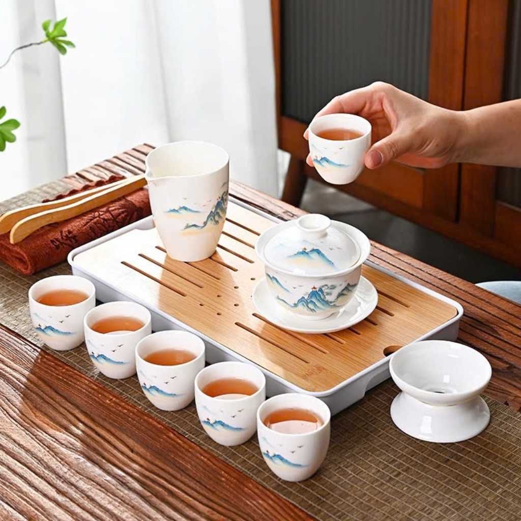 Bộ ấm chén quà tặng BKCECN-9125