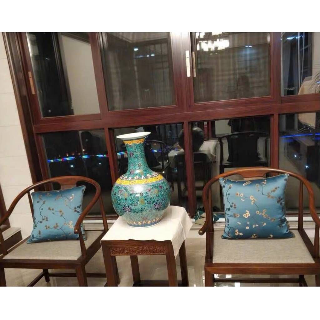 Bình hoa Càn Long Vạn Phúc BKCECN-9146