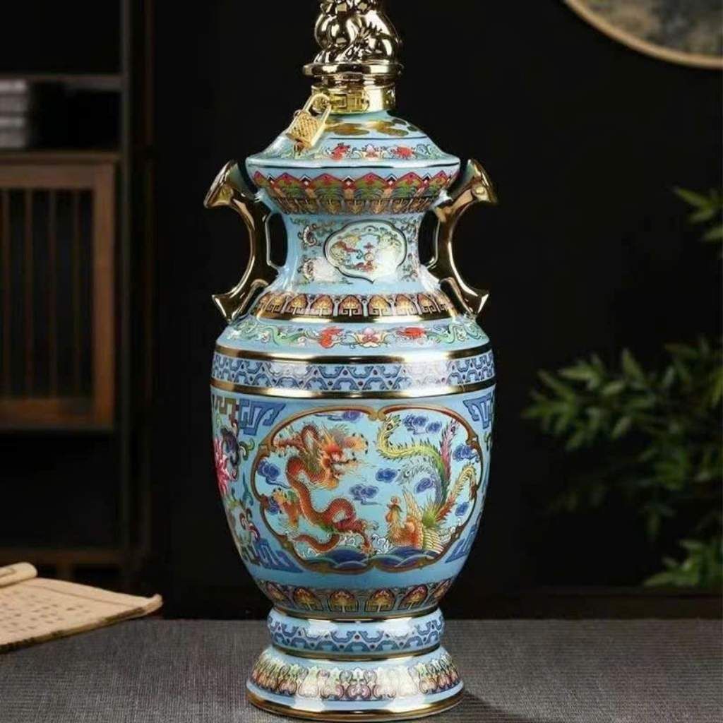 Bình gốm Kim Ngọc Mãn Đường BKCECN-9147