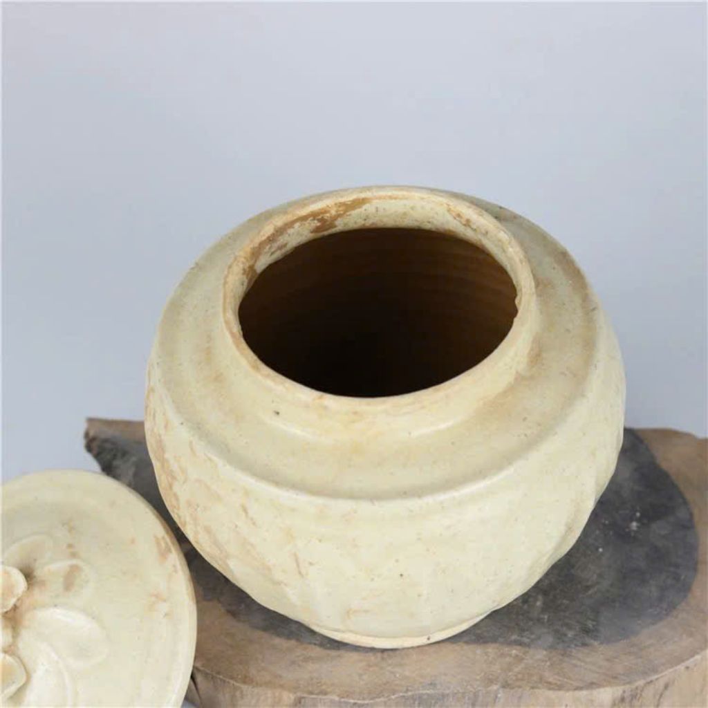 HŨ GỐM HÌNH LÁ SEN BKCEVN-9060