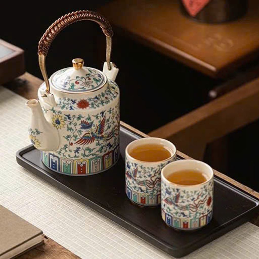 Ấm chén phượng hoàng BKCECN-9094