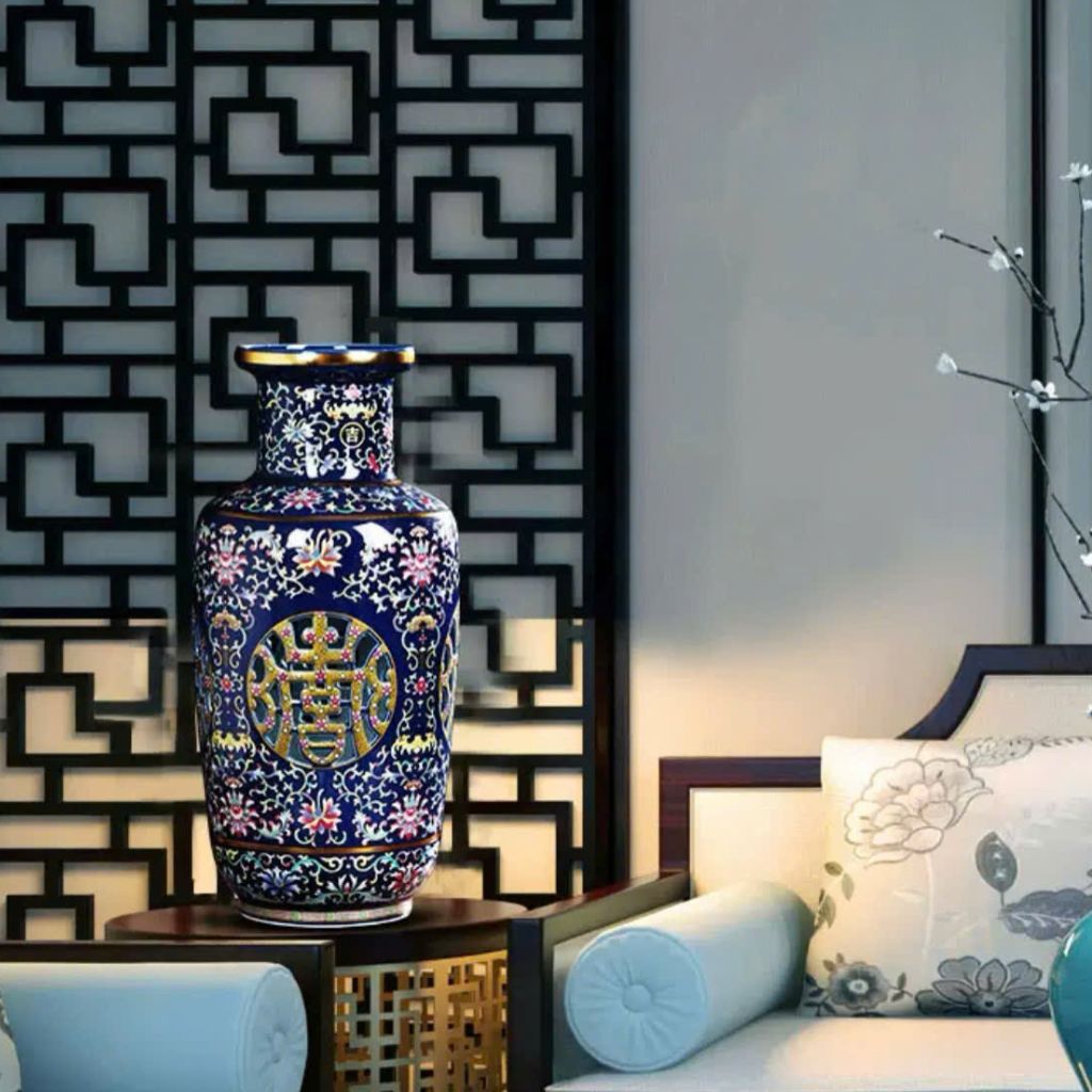 Bình gốm rỗng trang trí BKCECN-9097