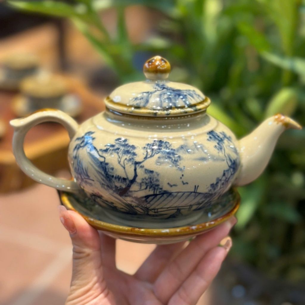 Các mẫu ấm chén sơn thủy BKCEVN-9150