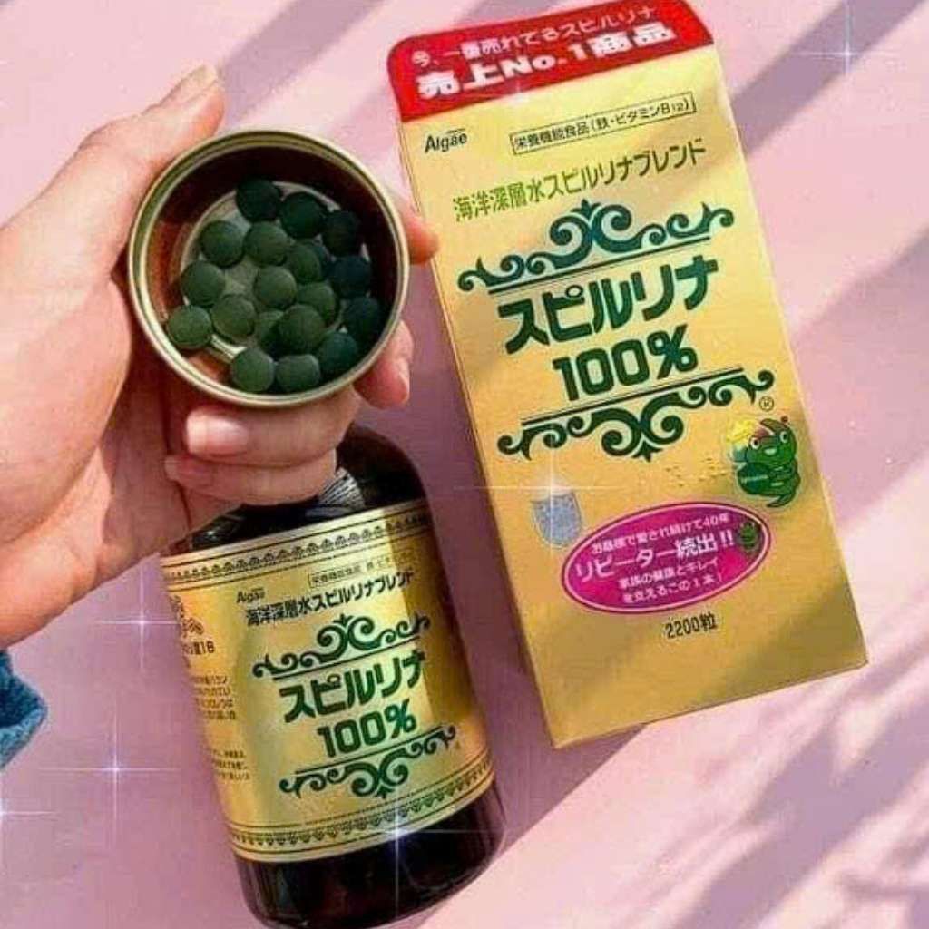 Tảo Spirulina Nhật Bản Tem Đỏ BKHEJP-9141