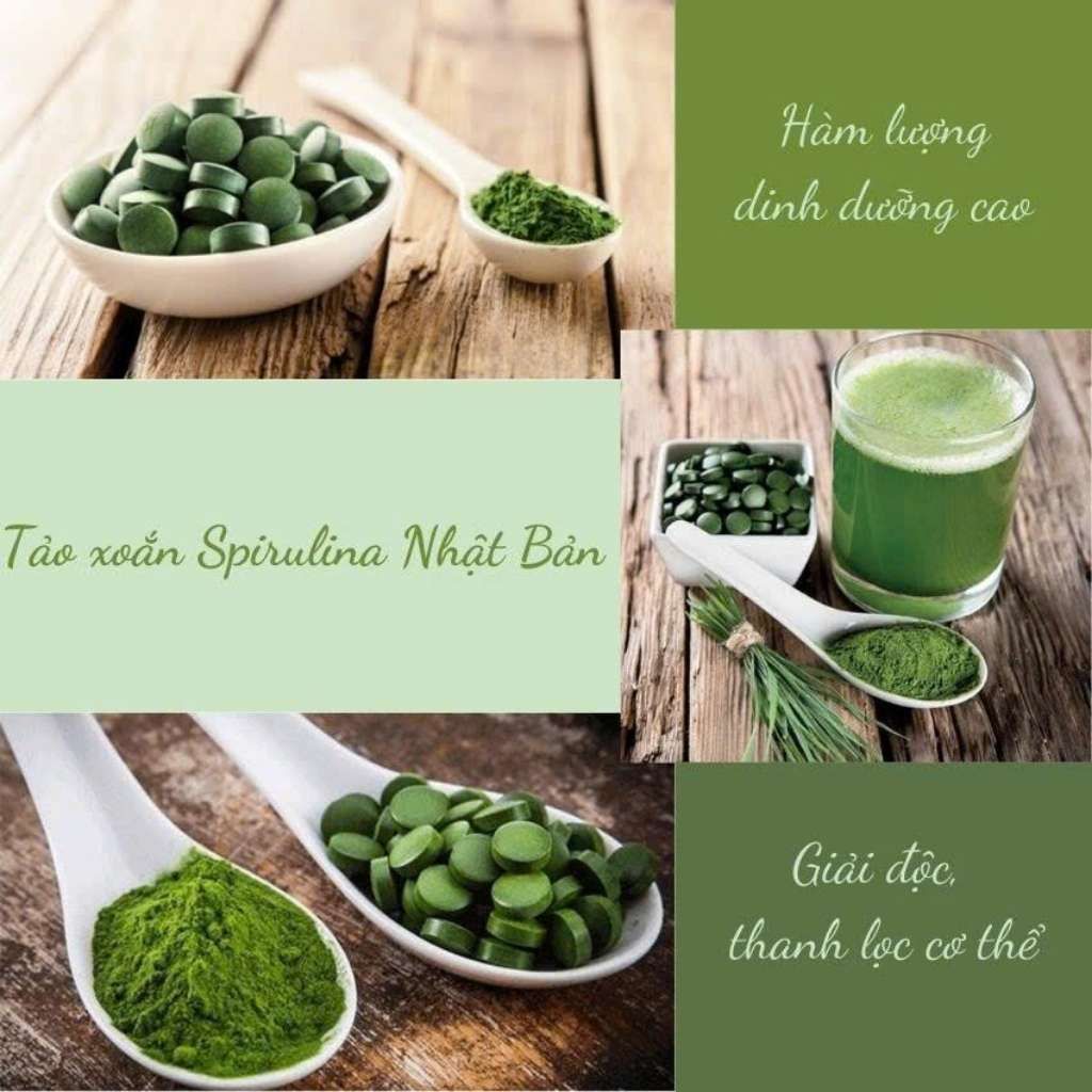 Tảo Spirulina Nhật Bản Tem Đỏ BKHEJP-9141
