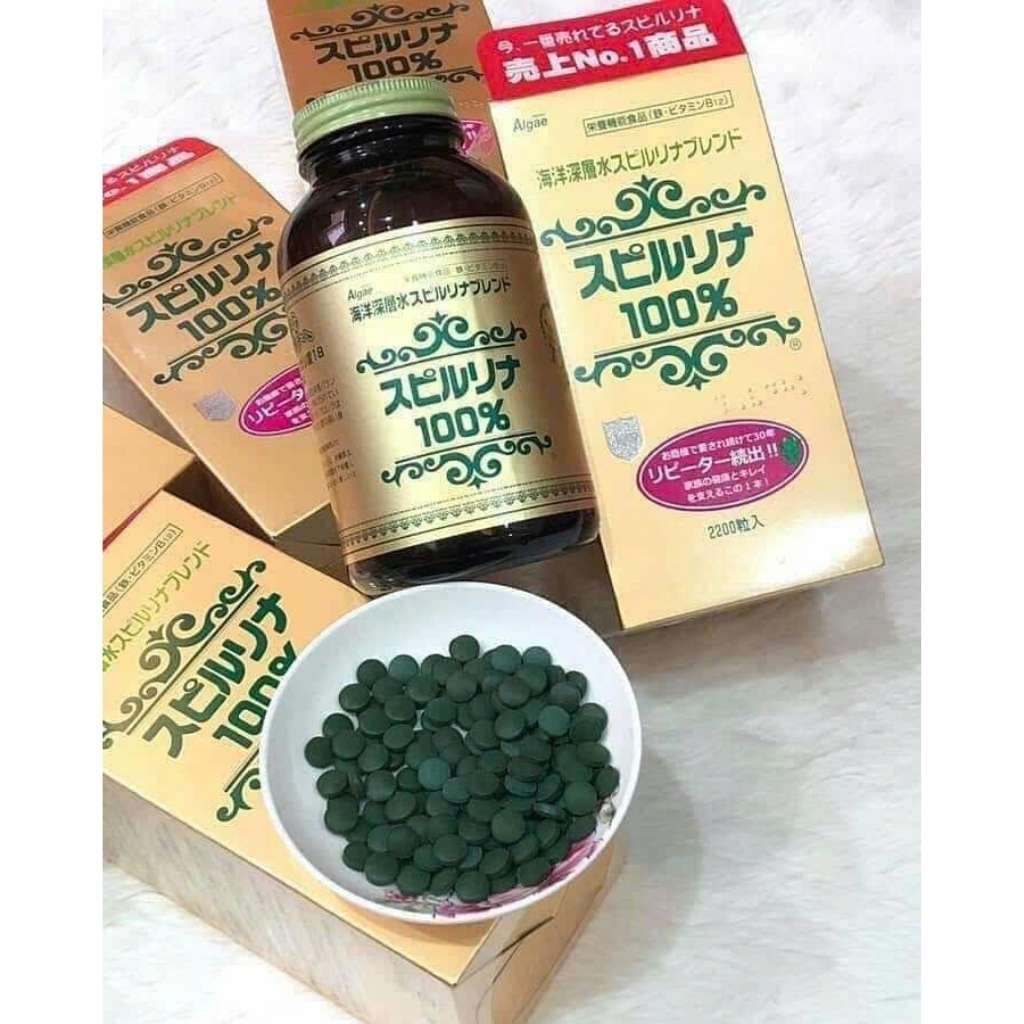 Tảo Spirulina Nhật Bản Tem Đỏ BKHEJP-9141