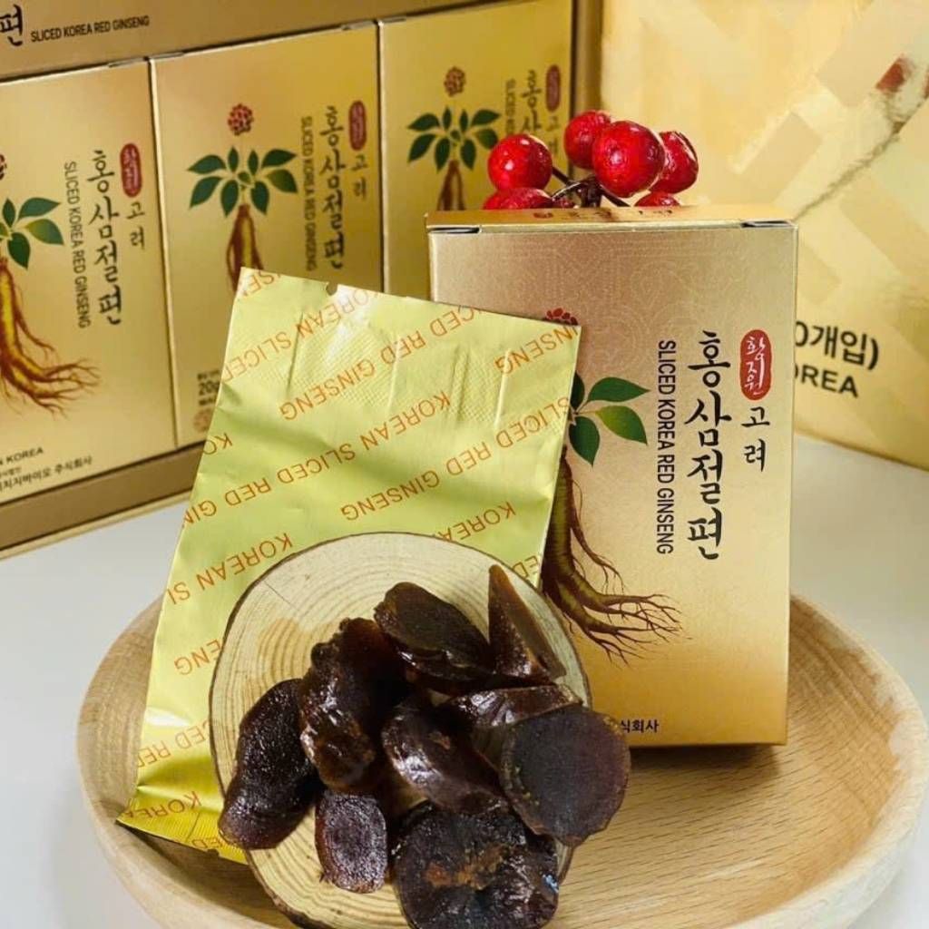 Hồng sâm lát Sliced Korea Red Ginseng BKHEKR-9014