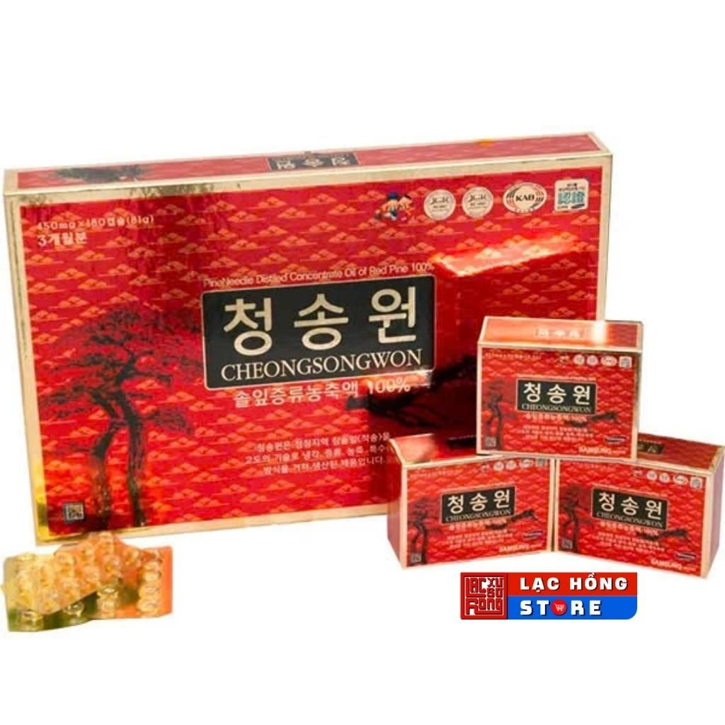 Viên tinh dầu thông đỏ Cheong song won BKHEKR-9017