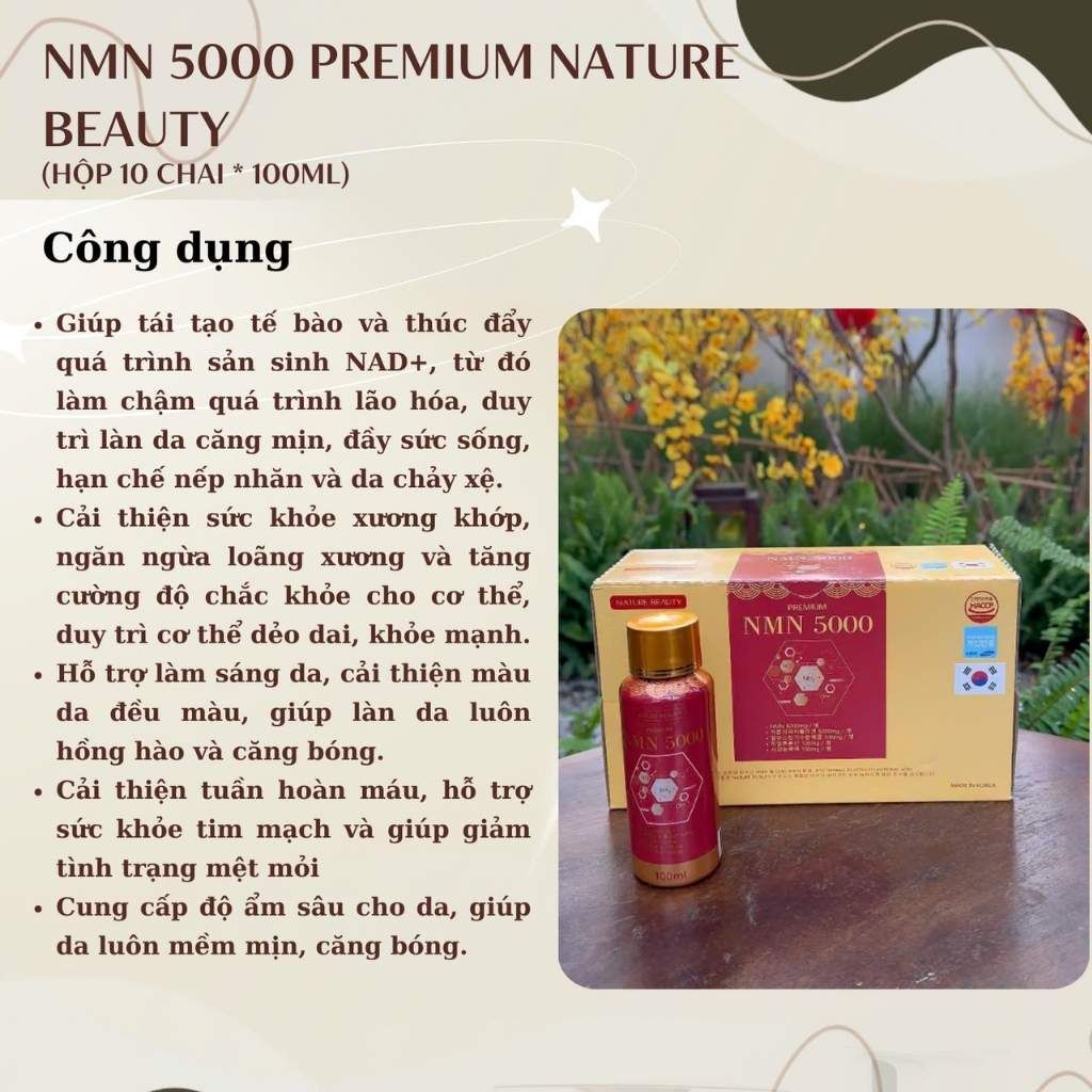 Viên uống NMN 5000 Hàn Quốc BKHEKR-9018