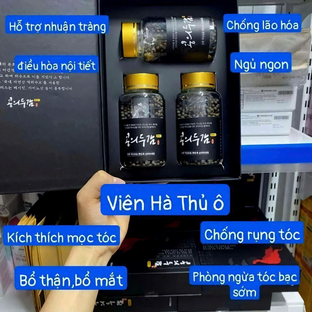 VIÊN UỐNG HÀ THỦ Ô ROOTONIX HÀN QUỐC BKHEKR-9083