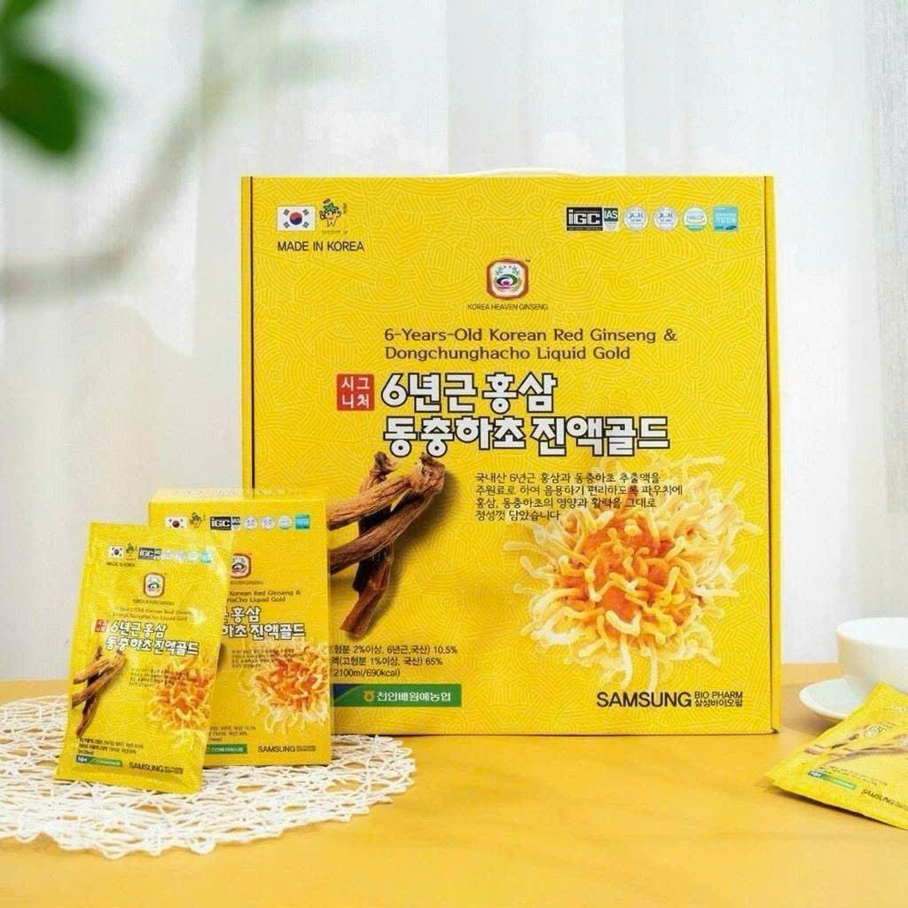 Nước Hồng Sâm Đông Trùng Hạ Thảo Nonghyup BKHEKR-9085