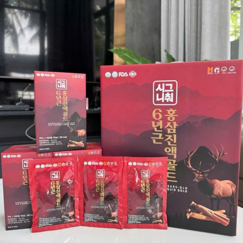 NƯỚC HỒNG SÂM NHUNG HƯƠU SIGNATURAL BKHEKR-9090