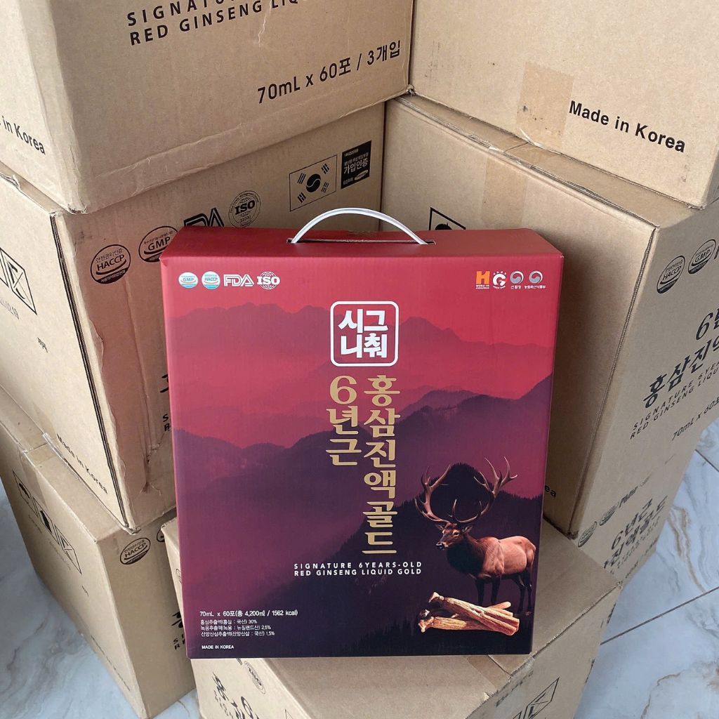 NƯỚC HỒNG SÂM NHUNG HƯƠU SIGNATURAL BKHEKR-9090