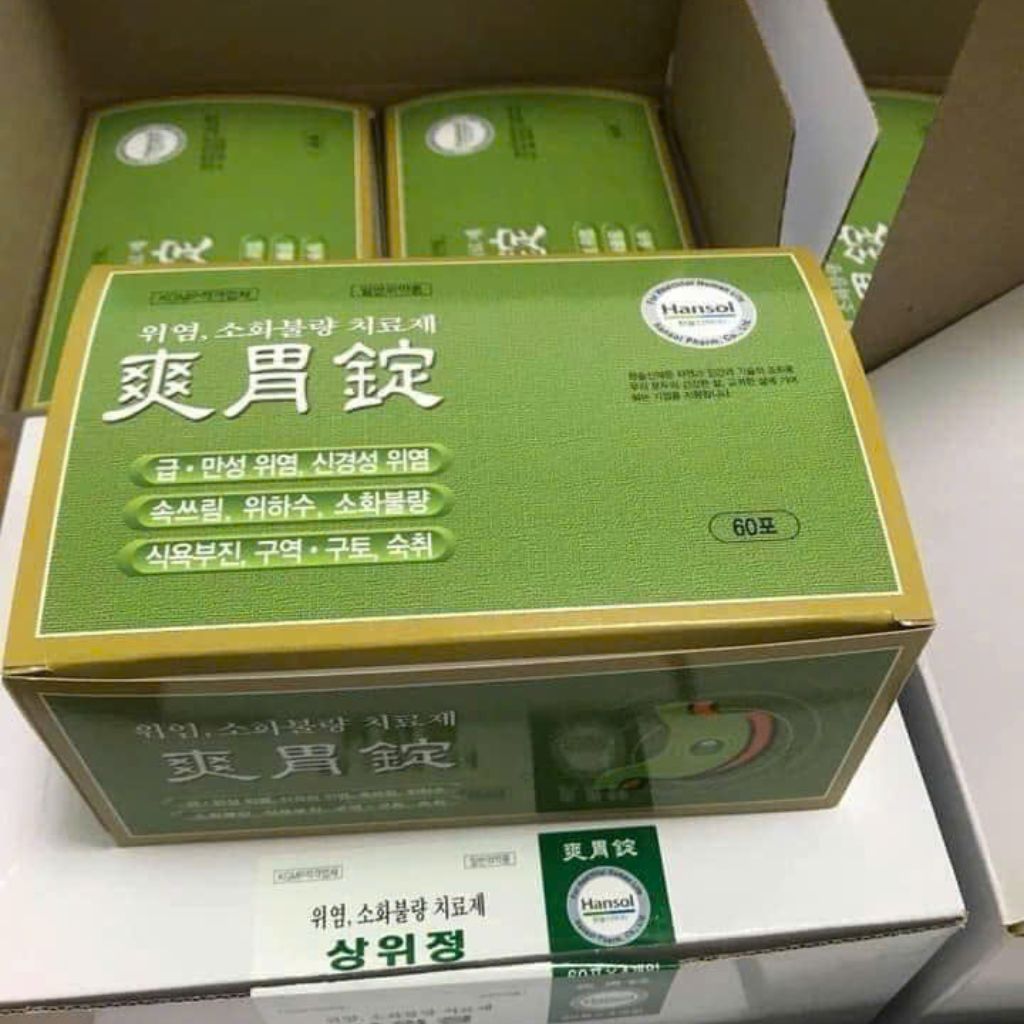 THUỐC TRỊ DẠ DÀY ĐÔNG Y HÀN QUỐC HANSOL BKHEKR-9093