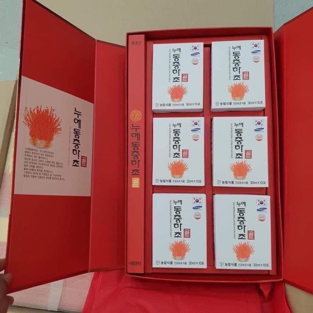 ĐÔNG TRÙNG HẠ THẢO CAO CẤP HỘP ĐỎ BKHEKR-9094