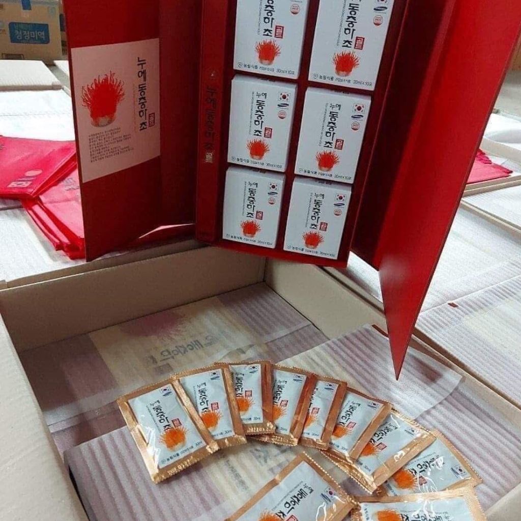 ĐÔNG TRÙNG HẠ THẢO CAO CẤP HỘP ĐỎ BKHEKR-9094