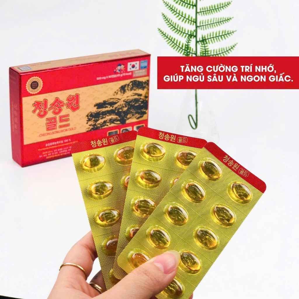 TINH DẦU THÔNG ĐỎ CHEONGSONGWON GOLD BKHEKR-9103