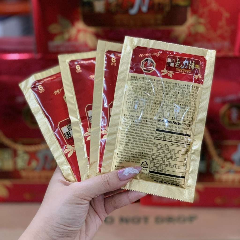 NƯỚC HỒNG SÂM BIO 30 GÓI DẠNG QUAI XÁCH BKHEKR-9127