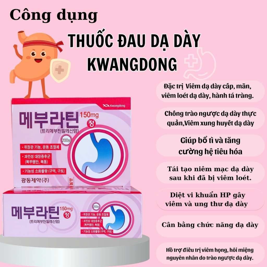 THUỐC DẠ DÀY KWANGDONG BKHEKR-9132