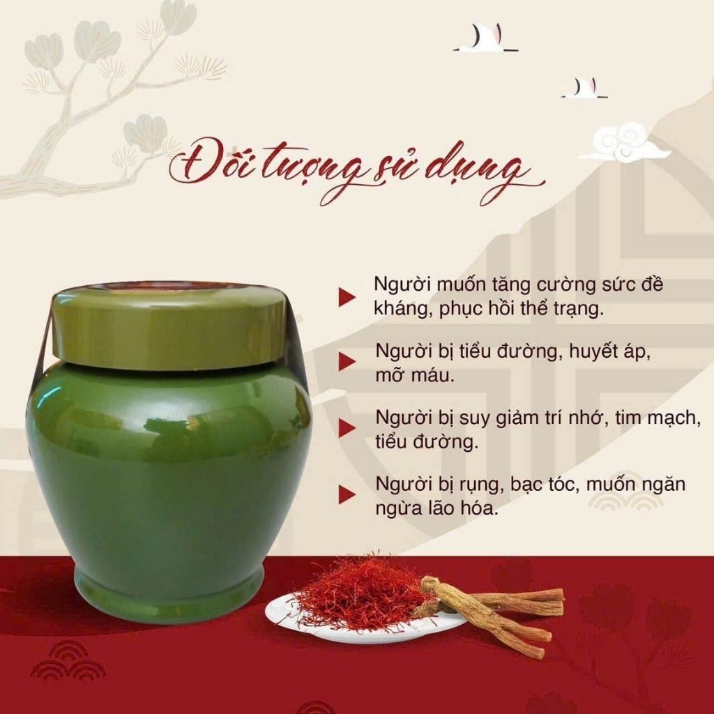Cao Hũ Hồng Sâm Saffaron BKHEKR-9143