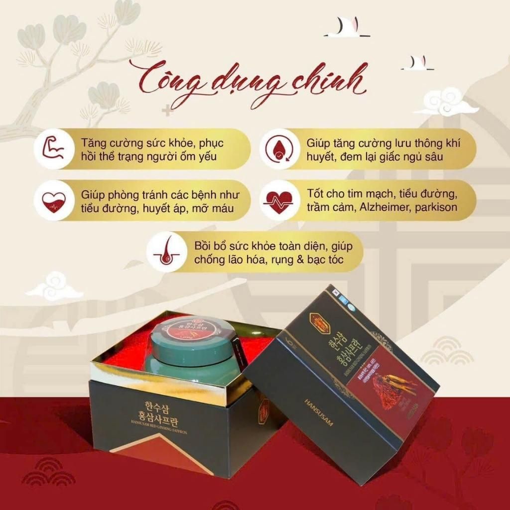 Cao Hũ Hồng Sâm Saffaron BKHEKR-9143