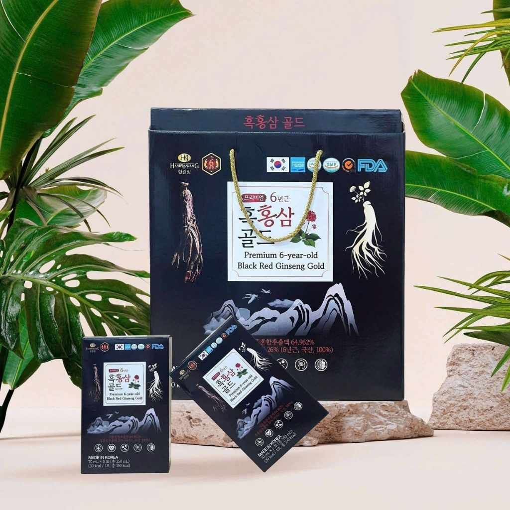 Nước Hắc Hồng Sâm Cao Cấp 6 Năm Tuổi Hàn Quốc chính hãng BKHEKR-9152