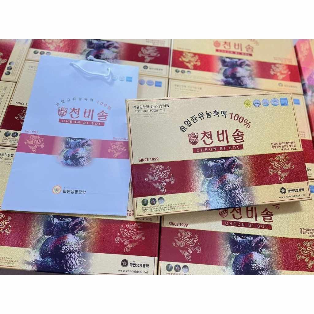 Tinh Dầu Thông Đỏ Cheon Bi Sol Chính Phủ Hàn Quốc BKHEKR-9160
