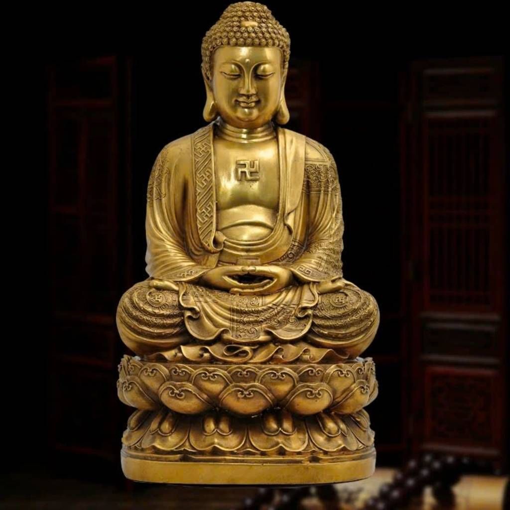 Tượng đồng vàng phật tổ BKMEVN-9093