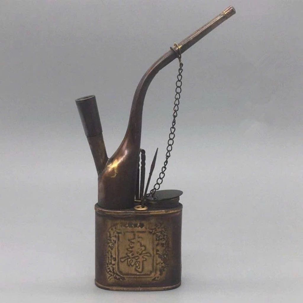 Bình hút thuốc nước đồng cổ BKMECN-9125