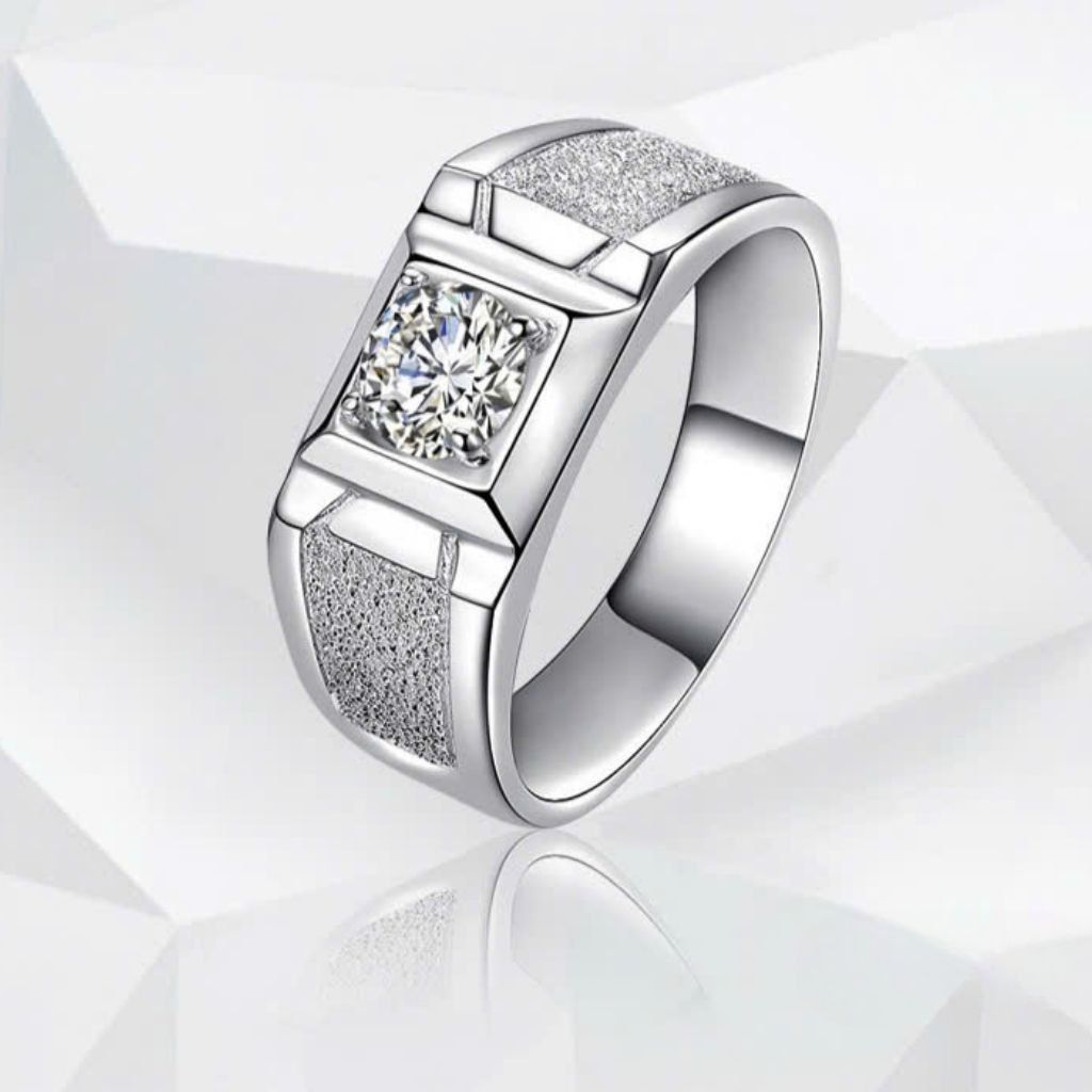 Nhẫn bạc Tmall 925 cho nam BKSTCN-9153