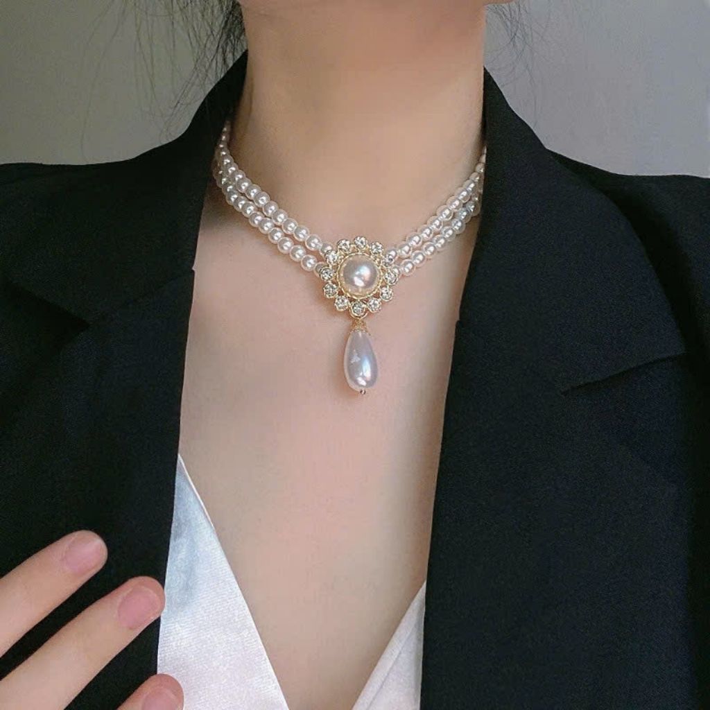 Dây chuyền ngọc trai BKSTVN-9018