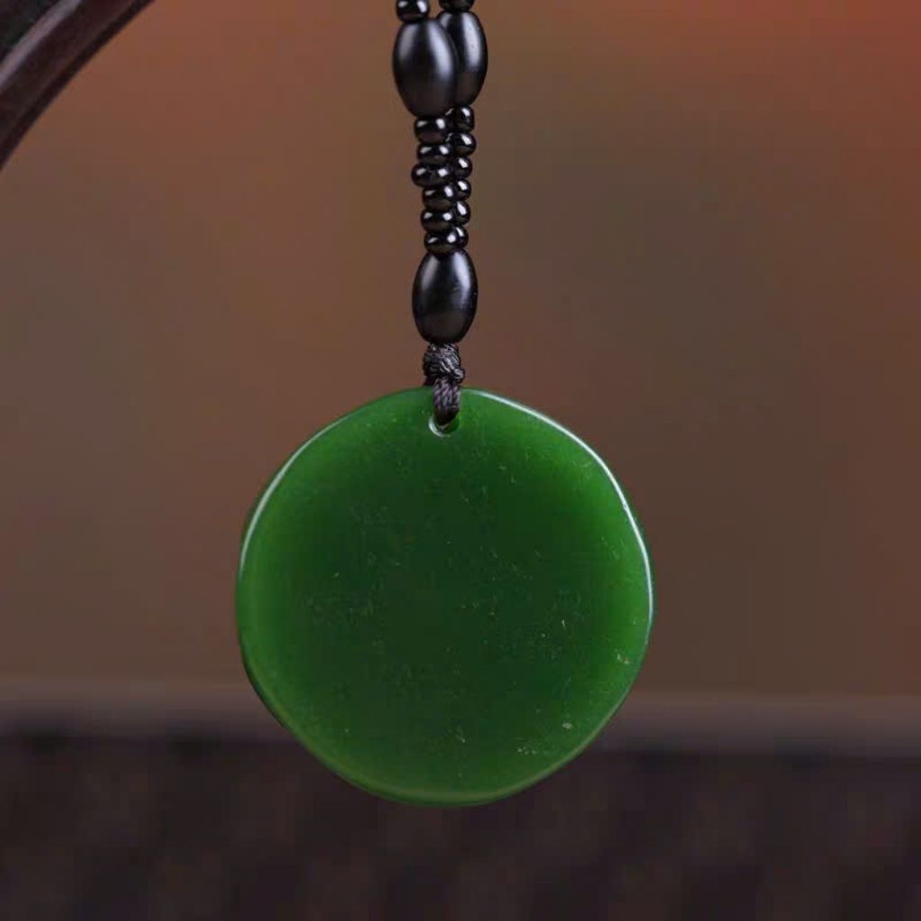 Mặt Dây chuyền ngọc bích tự nhiên BKSTCN-9127
