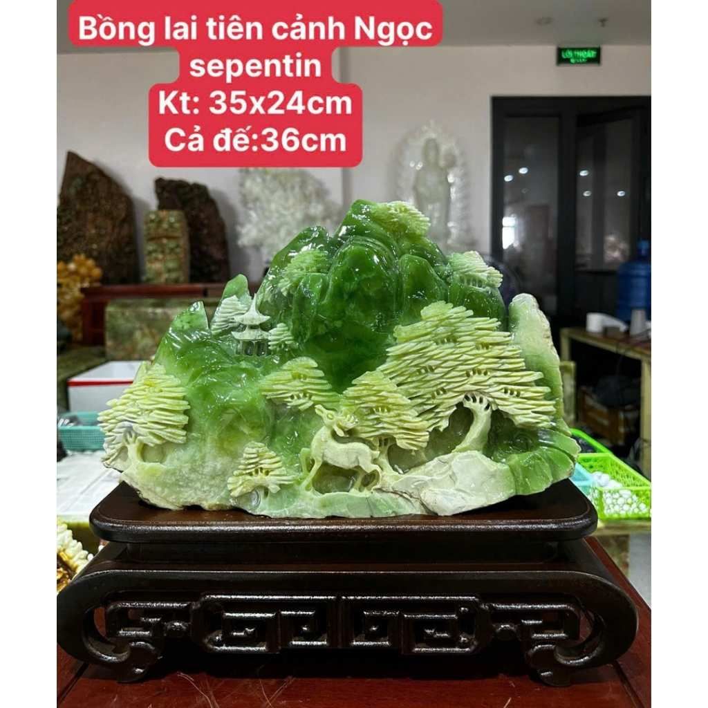 Bồng lai tiên cảnh Ngọc sepentin BKSTVN-9135