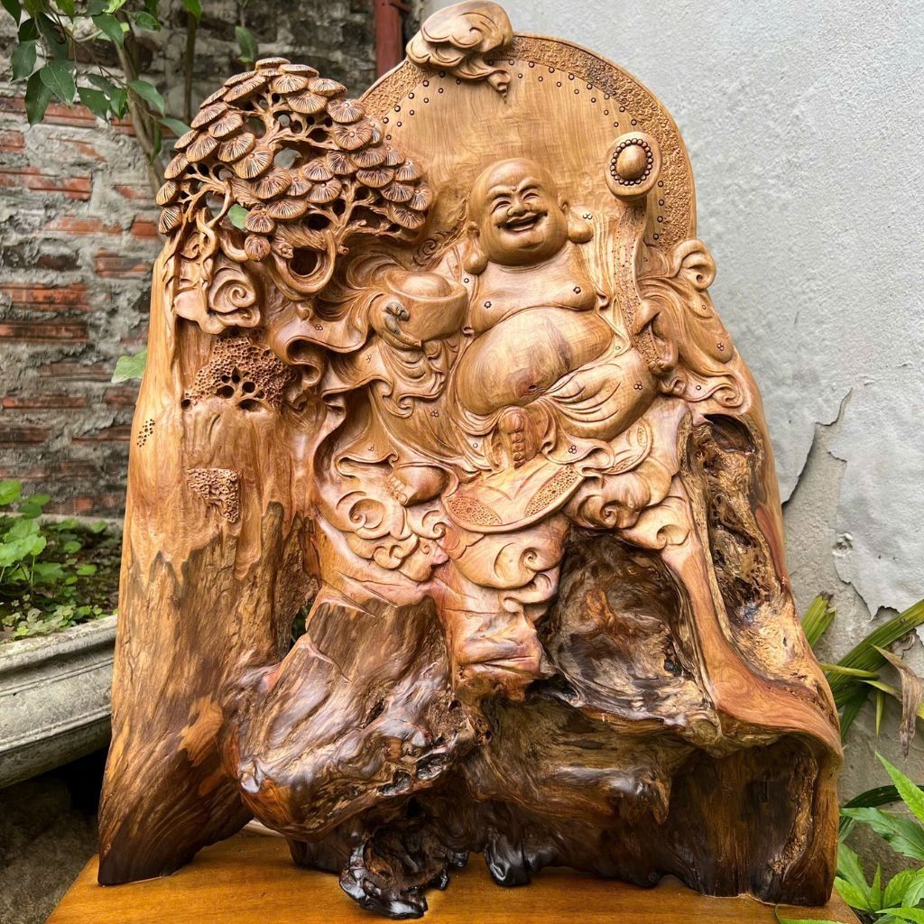 Tác phẩm cụ di lặc tựa gốc tùng BKWOVN-9070