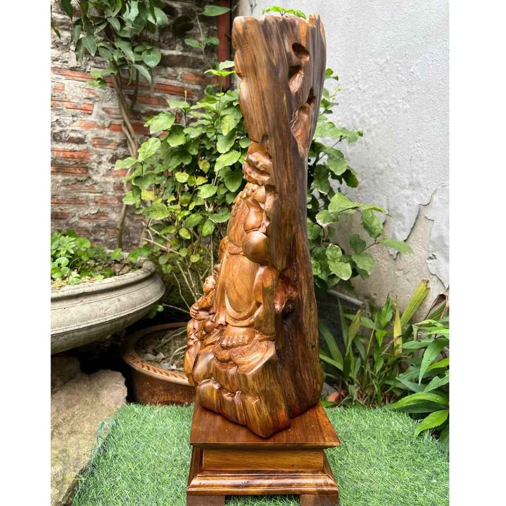 Tác phẩm cụ di lặc vác đào BKWOVN-9133