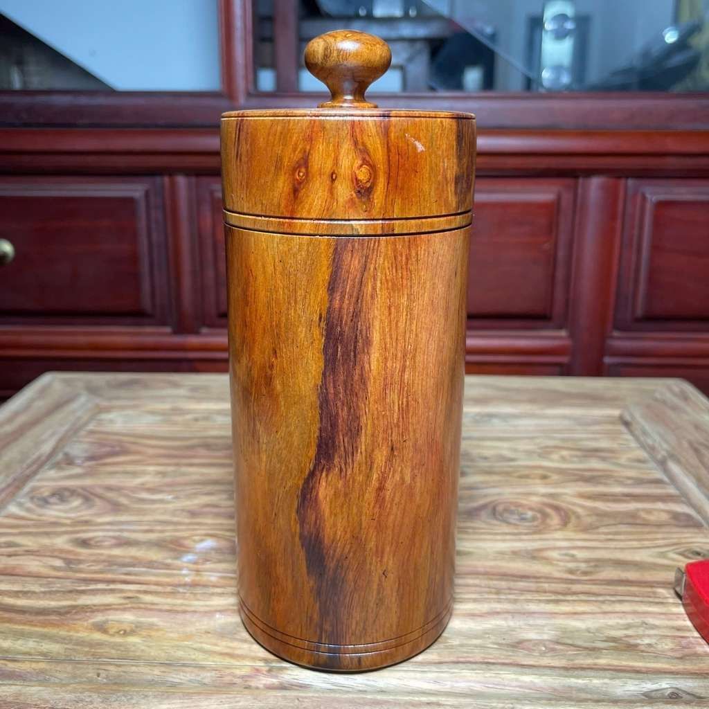 Hộp đựng trà gỗ sưa vân tím BKWOVN-9145