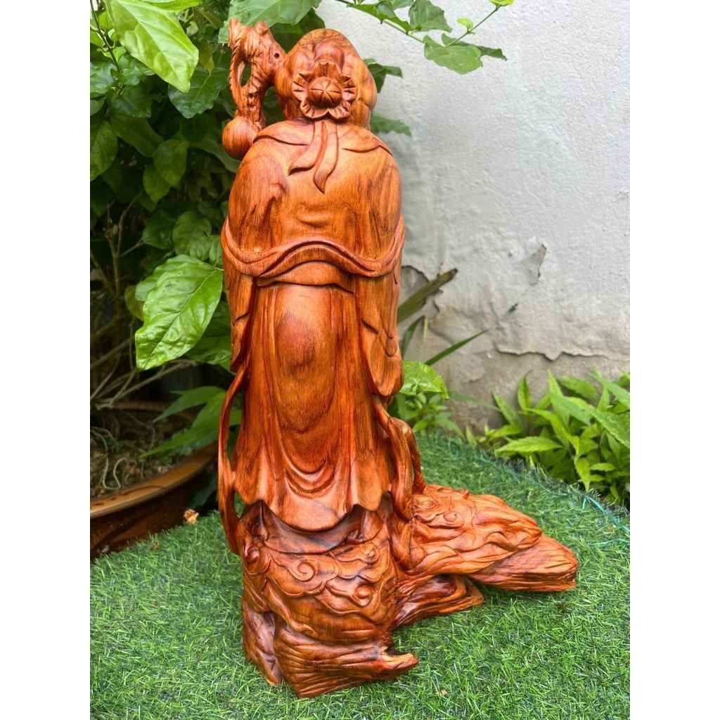 Tác phẩm cụ thọ gỗ sưa bắc BKWOVN-9167